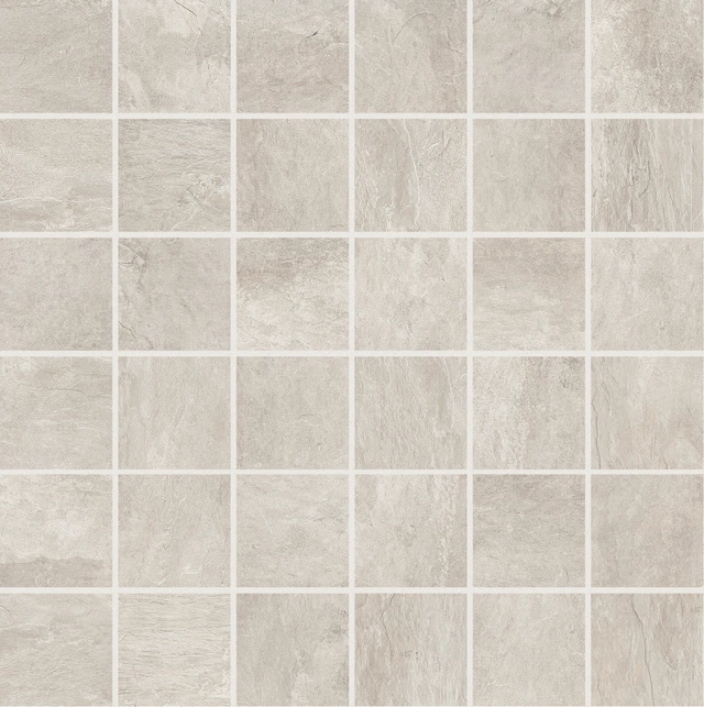 Ardoise Plomb Mosaico_5X5-30X30 Grip 739360 | Florim