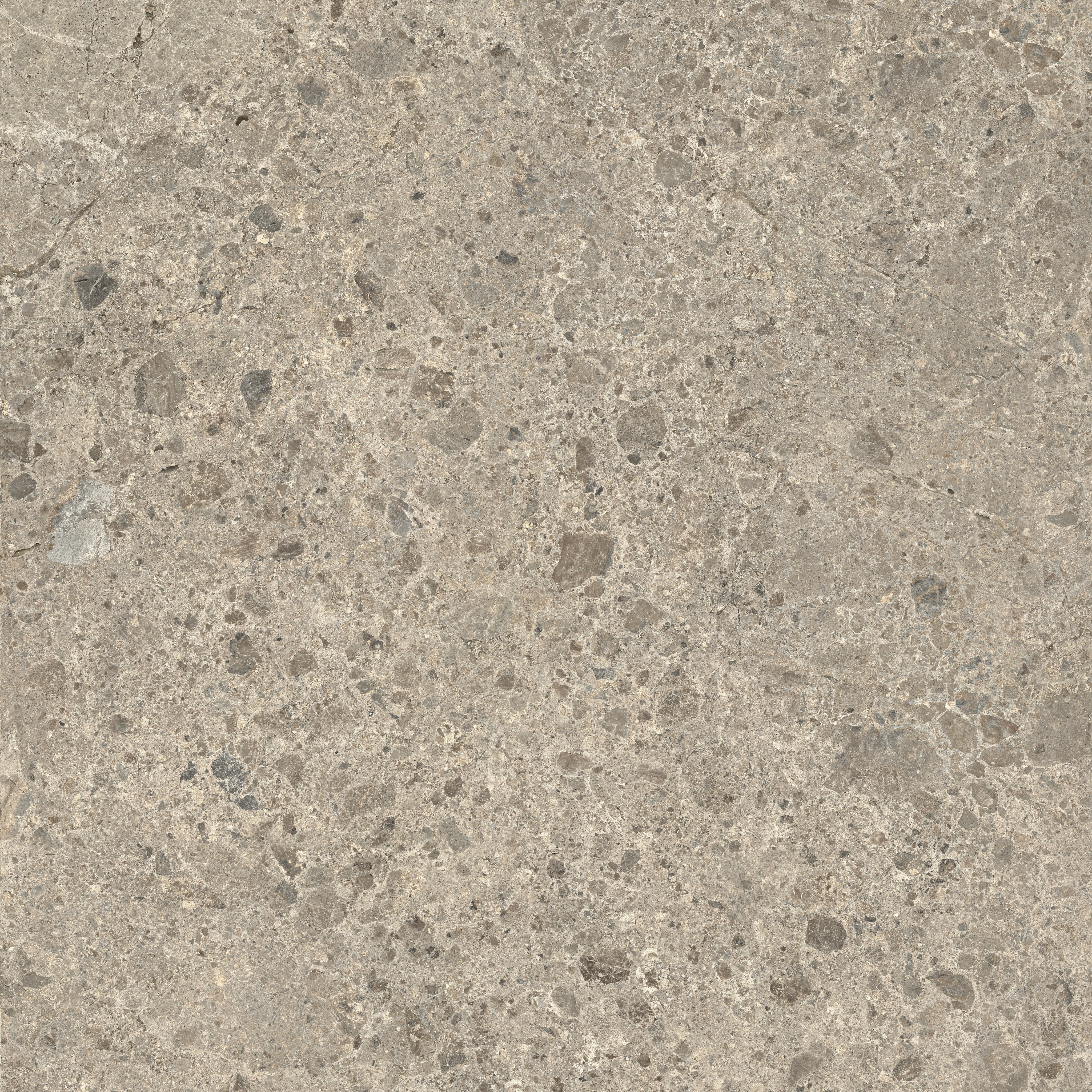 Florim Warm Grey Clast 120x120 cm - Matte — Uni, Warm Grey Clast