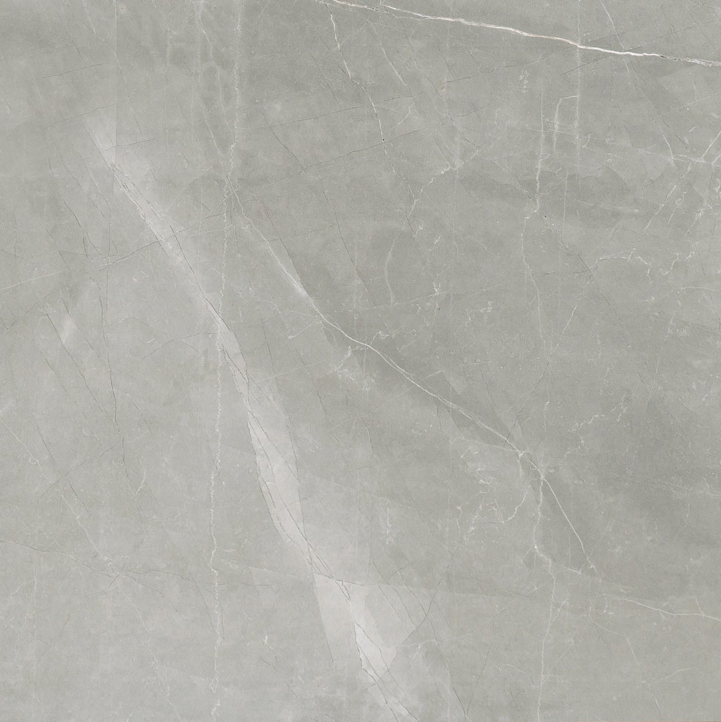 Florim Amani Grey 60x60 cm - Glossy — Uni, Amani Grey