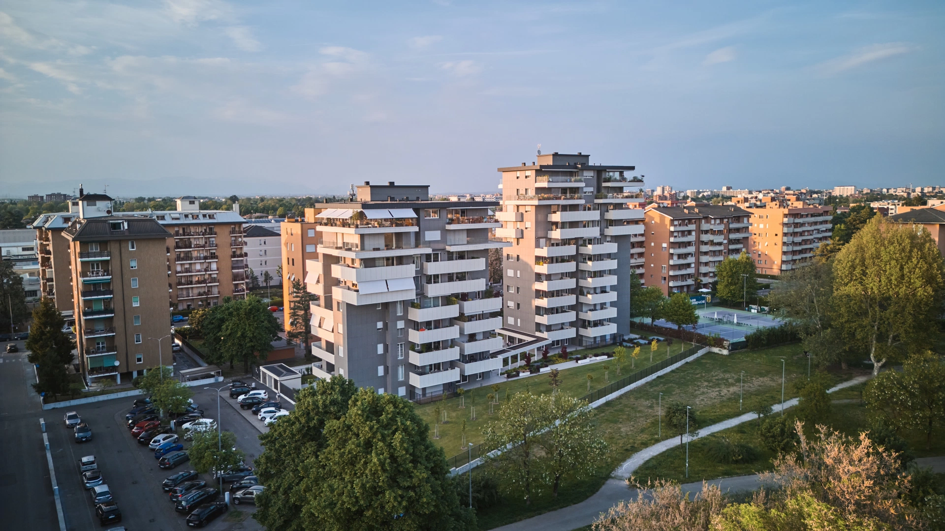 Facciata ventilata a Bresso | Florim