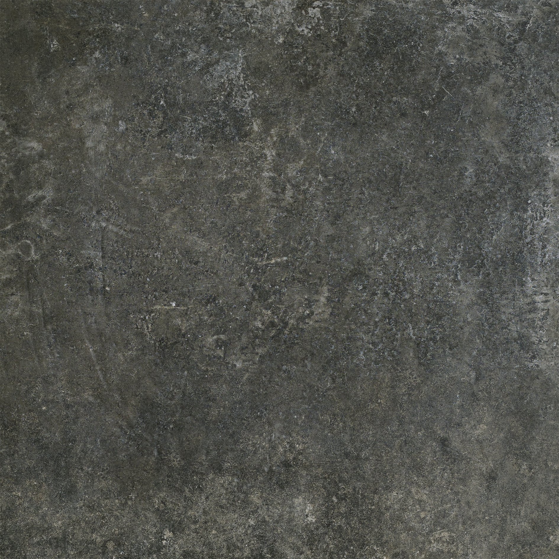 Florim Worked_Charcoal 80x80 cm - Matte — Uni, Worked_Charcoal