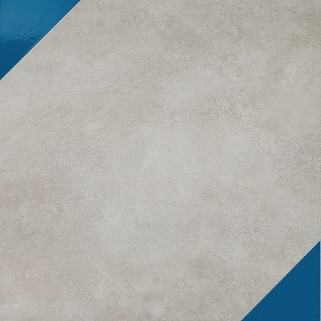 Matrice Trama 3 Azzurro 80X80 Naturale 752773 | Florim