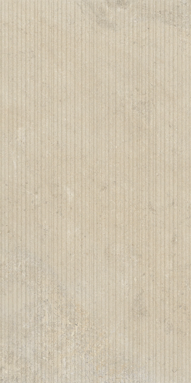 Casual Life Champagne 60x120 Canneté 9 mm -784440 | Florim