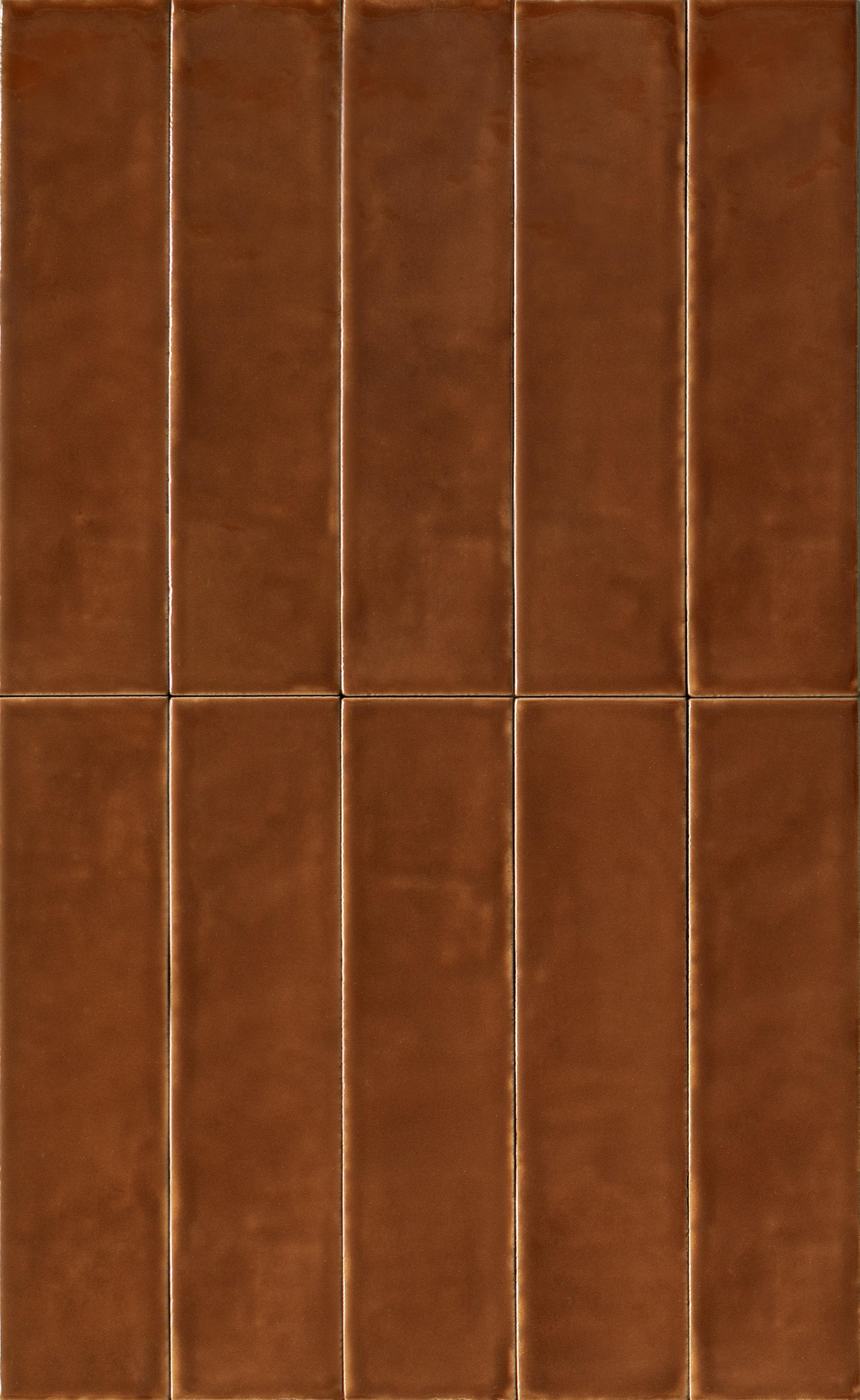 Florim Marrone 57x232 cm - Glossy — Uni, Marrone