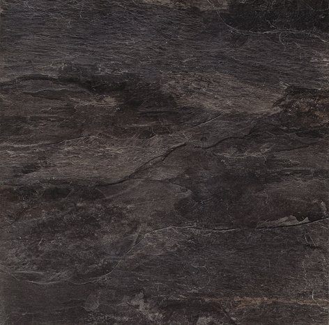 Florim Noir 80x80 cm - Matte — Uni, Noir