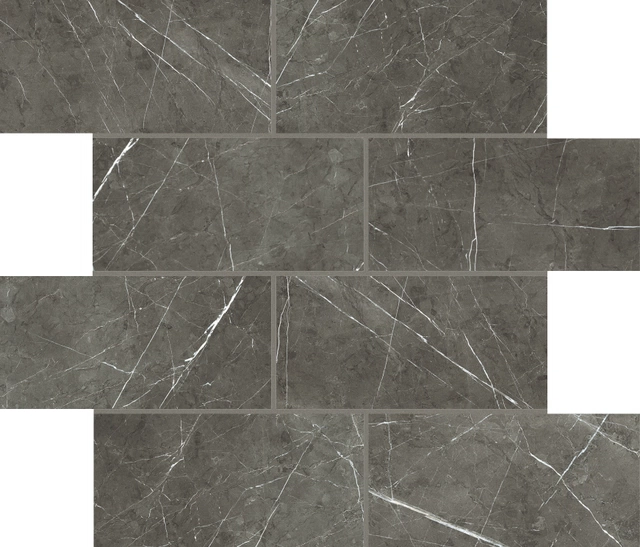 Prexious Charming Amber Modulo Muretto Sfalsato_7,5X15-30X30 Glossy 756354 | Florim