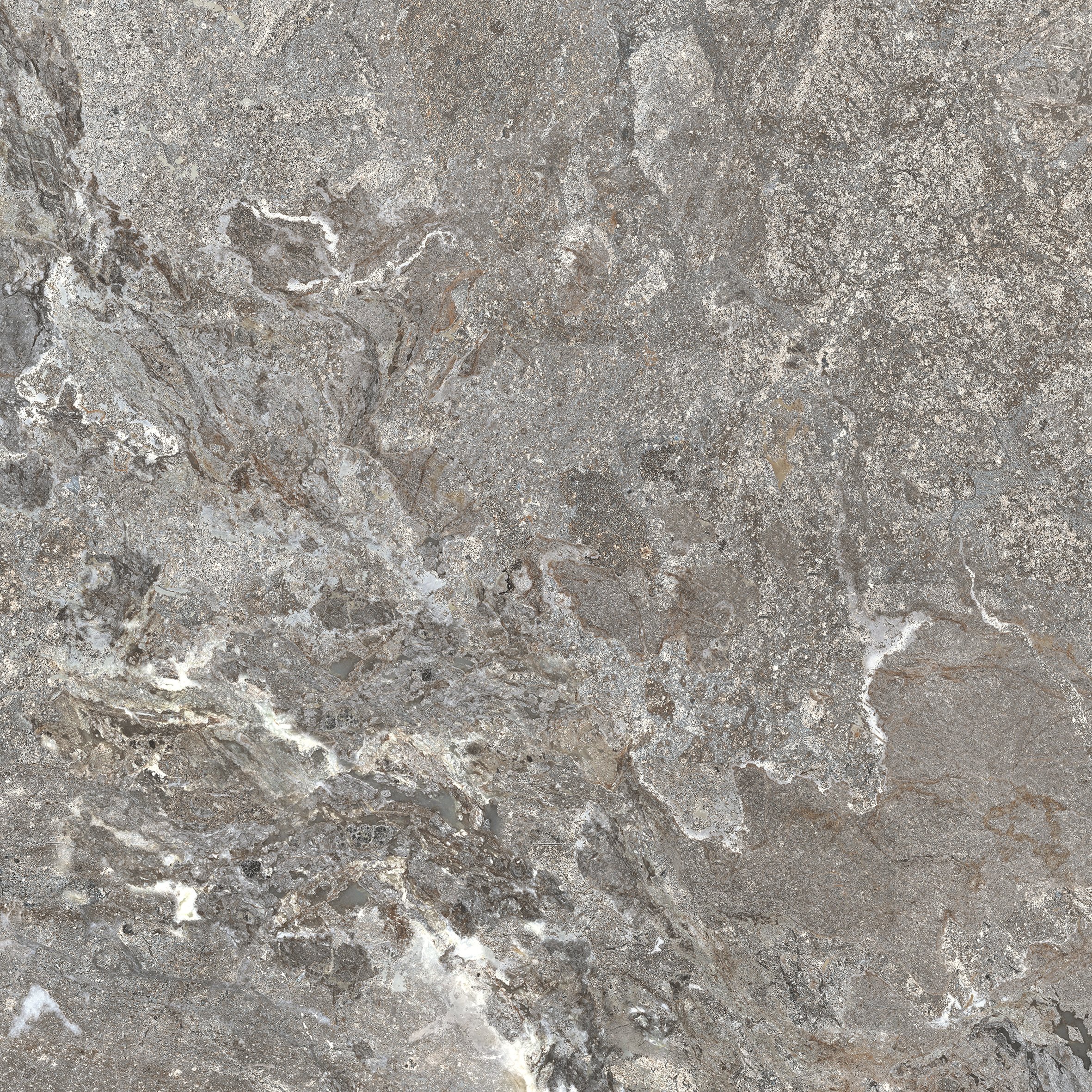 Florim Silver Porphyry 60x60 cm - Matte PTV — Uni, Silver Porphyry