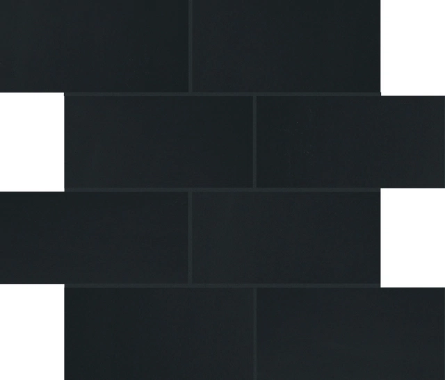 B&W_Marble Black Modulo Muretto Sfalsato_7,5X15-30X30 Naturale 751197 | Florim
