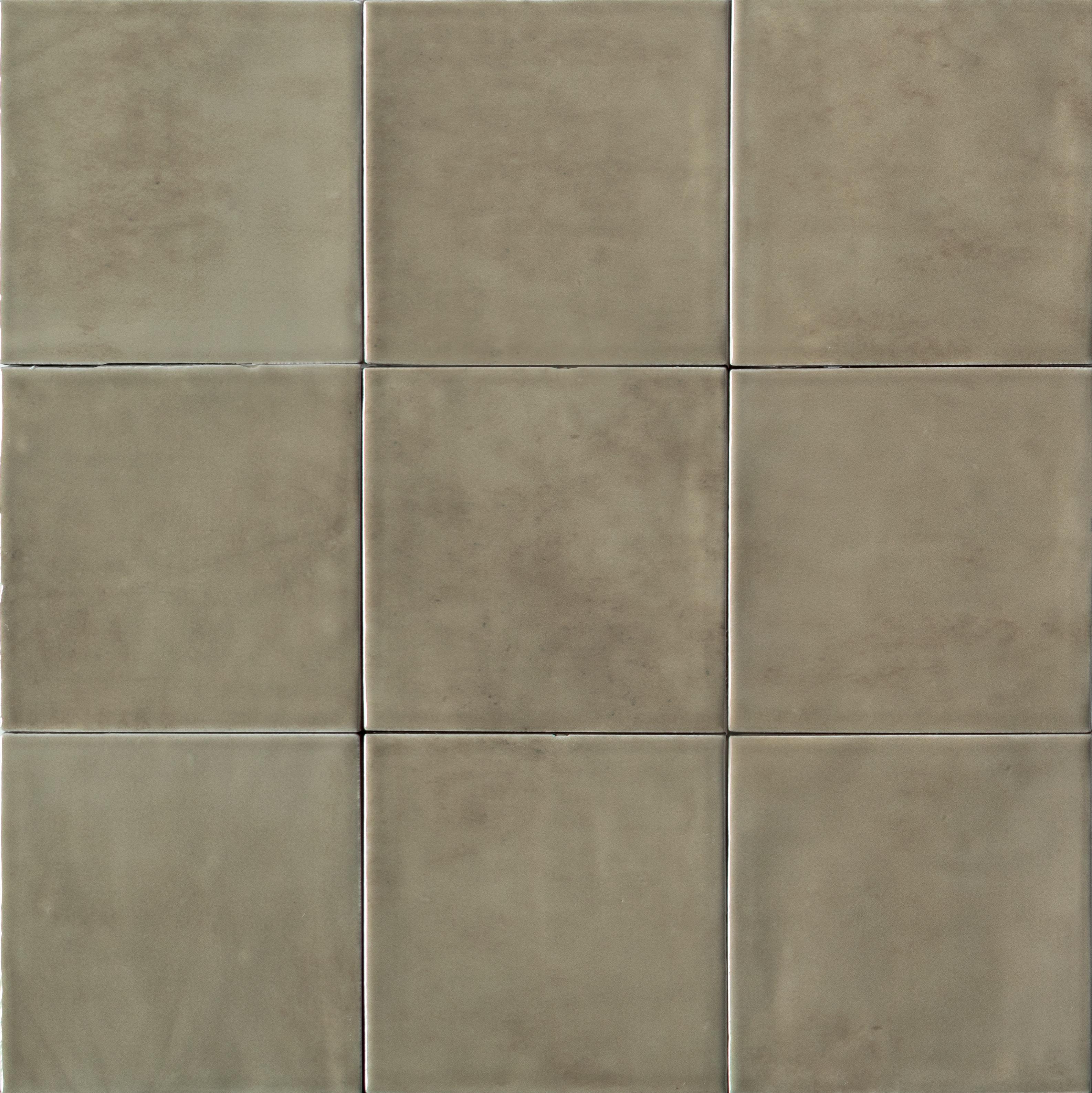 Florim Tortora 116x116 cm - Glossy — Uni, Tortora