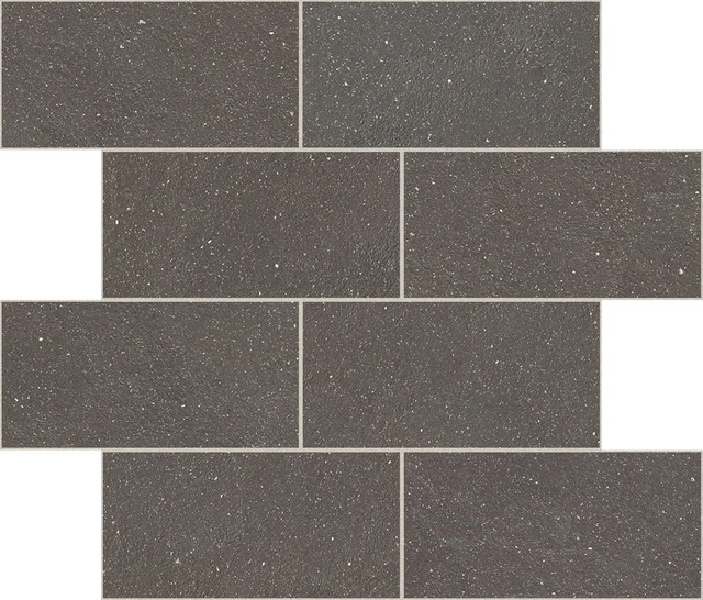 Earthtech CARBON_GROUND Modulo Muretto Sfalsato_7,5X15-30X30 Comfort - 772526 | Florim