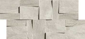 Ardoise Plomb Modulo Muretto 3d-30X30 Matte 739372 | Florim