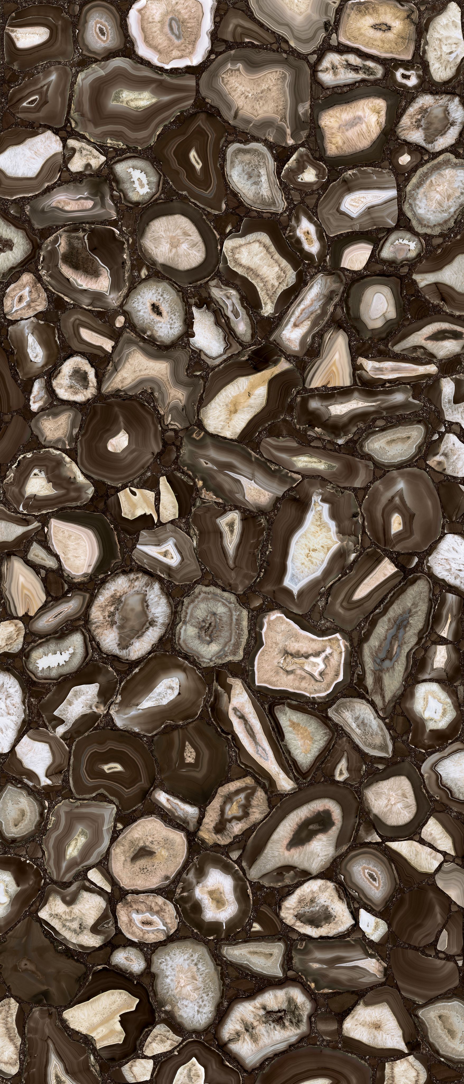 Florim Umber 120x280 cm - Glossy — Uni, Umber