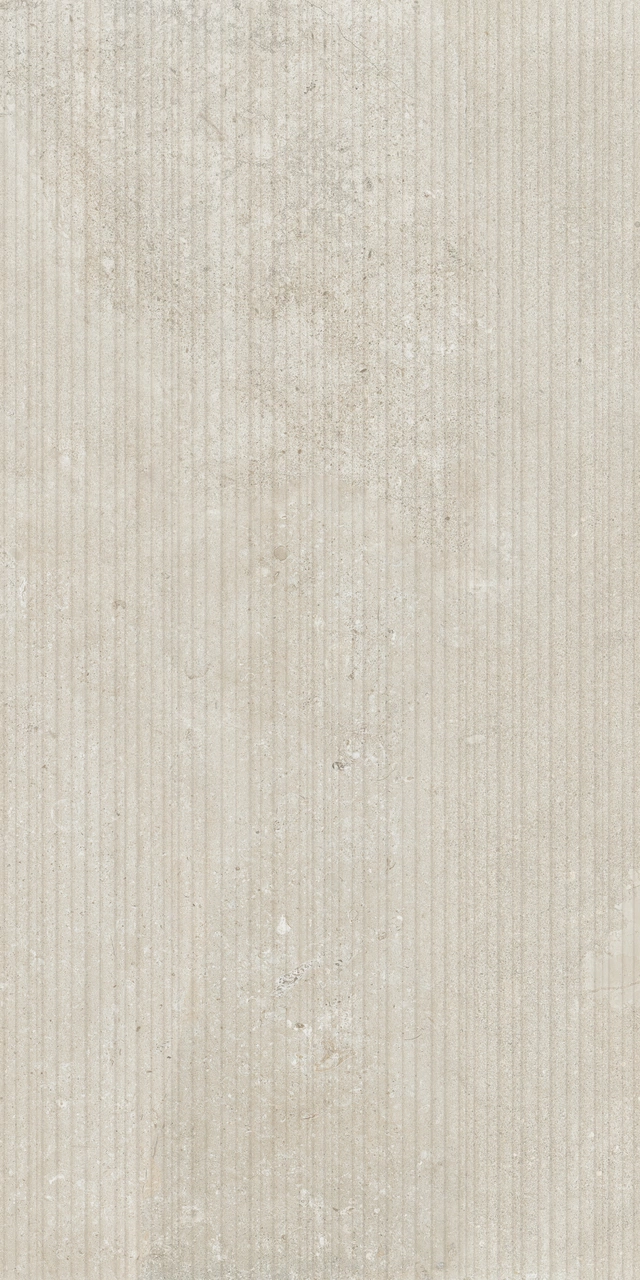 Casual Life Talc 60x120 Canneté 9 mm -784439 | Florim