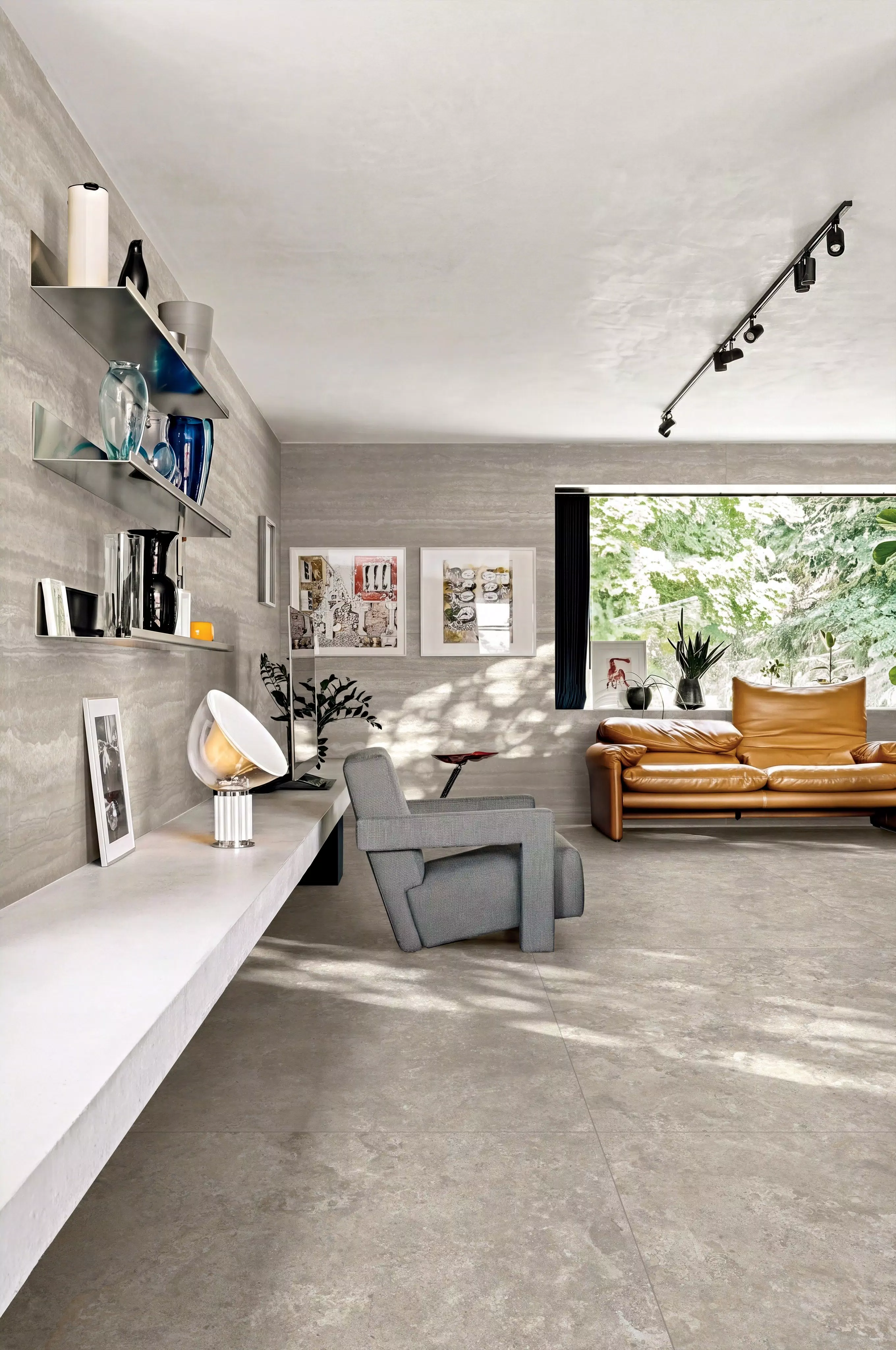 Trav3rse-Life_E_A3_Flint vein 120x280_flint cross 120x120 | Florim