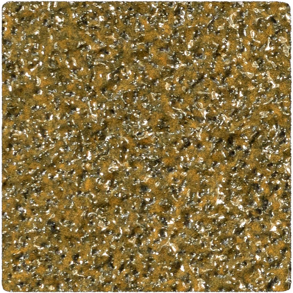 Florim Bugnato Ocra 10x10 cm - Glossy — Uni, Bugnato Ocra