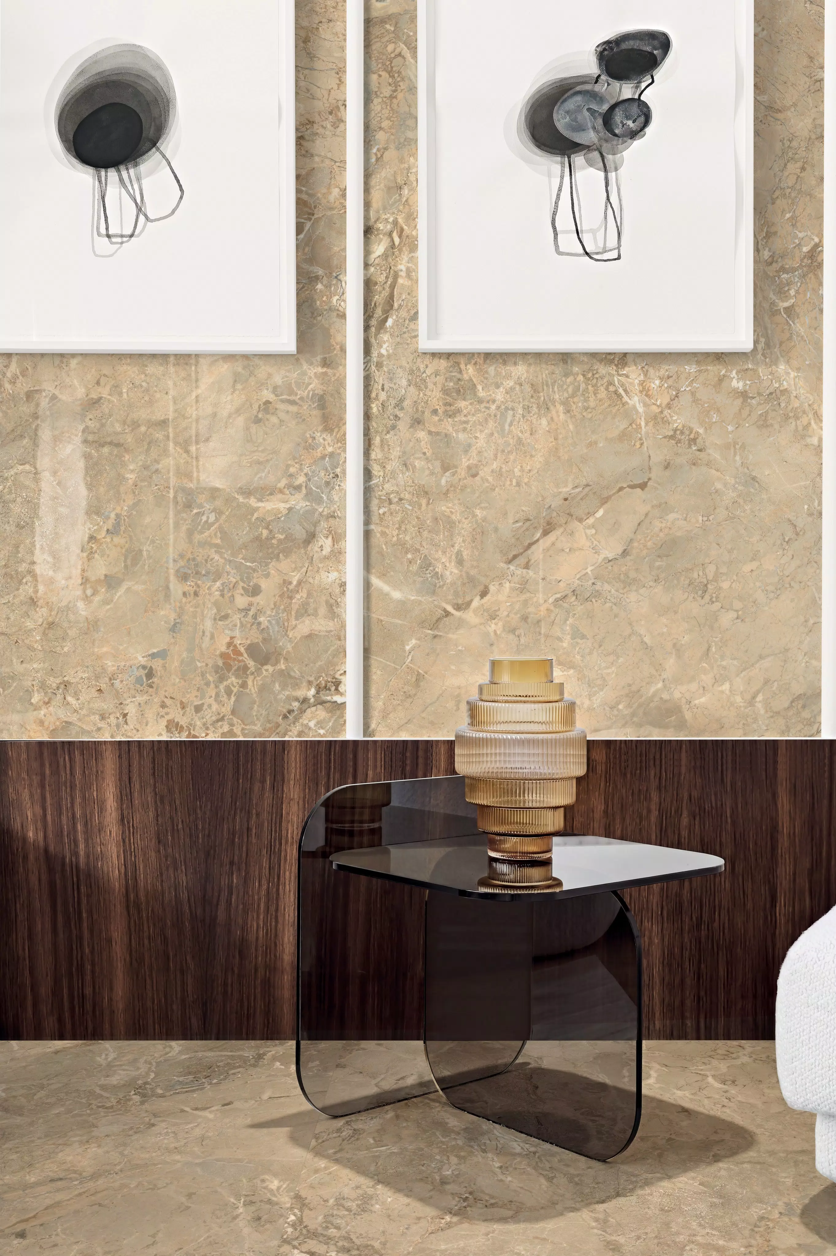Glam-Luxe_G_A1_Oribic Wave 120x280_Oribic Wave 120x120 | Florim