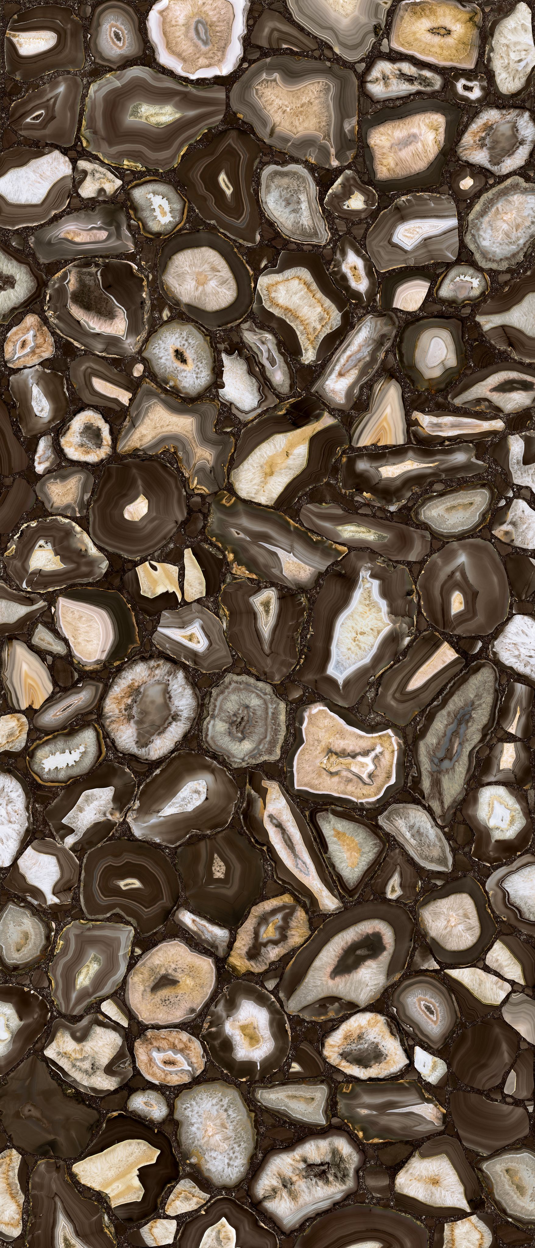 Florim Umber Gold 120x280 cm - Satin — Uni, Umber Gold