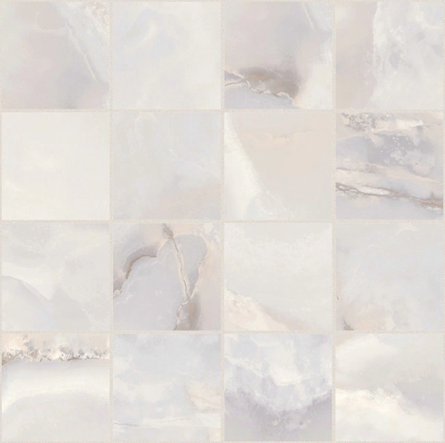 Onyx&More White Onyx Mosaico_7,5X7,5-30X30 Satin 767696 | Florim