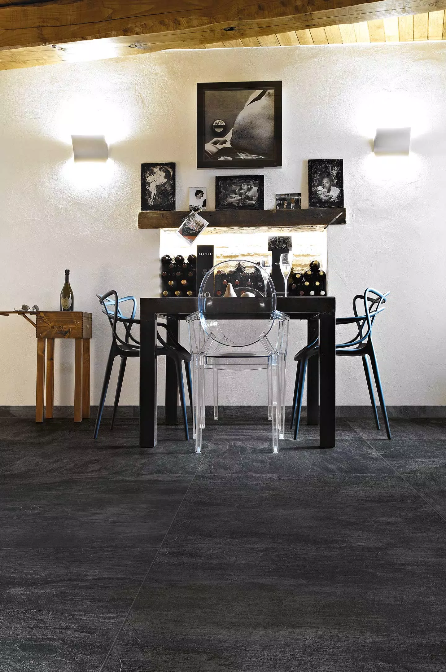 Ardoise Noire Porcelain 12x24 - Tiles Direct Store