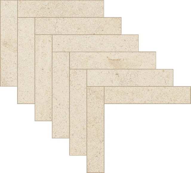 Biotech Crema Stone Herringbone 9mm - 779361 | Florim