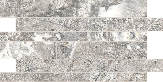 Onyx&More White Porphyry Modulo Listello Sfalsato-30X60 Strutturata 767678 | Florim