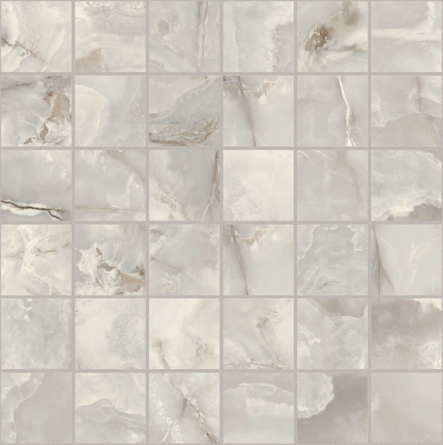 Onyx&More Silver Onyx Mosaico_5X5-30X30 Satin 767648 | Florim