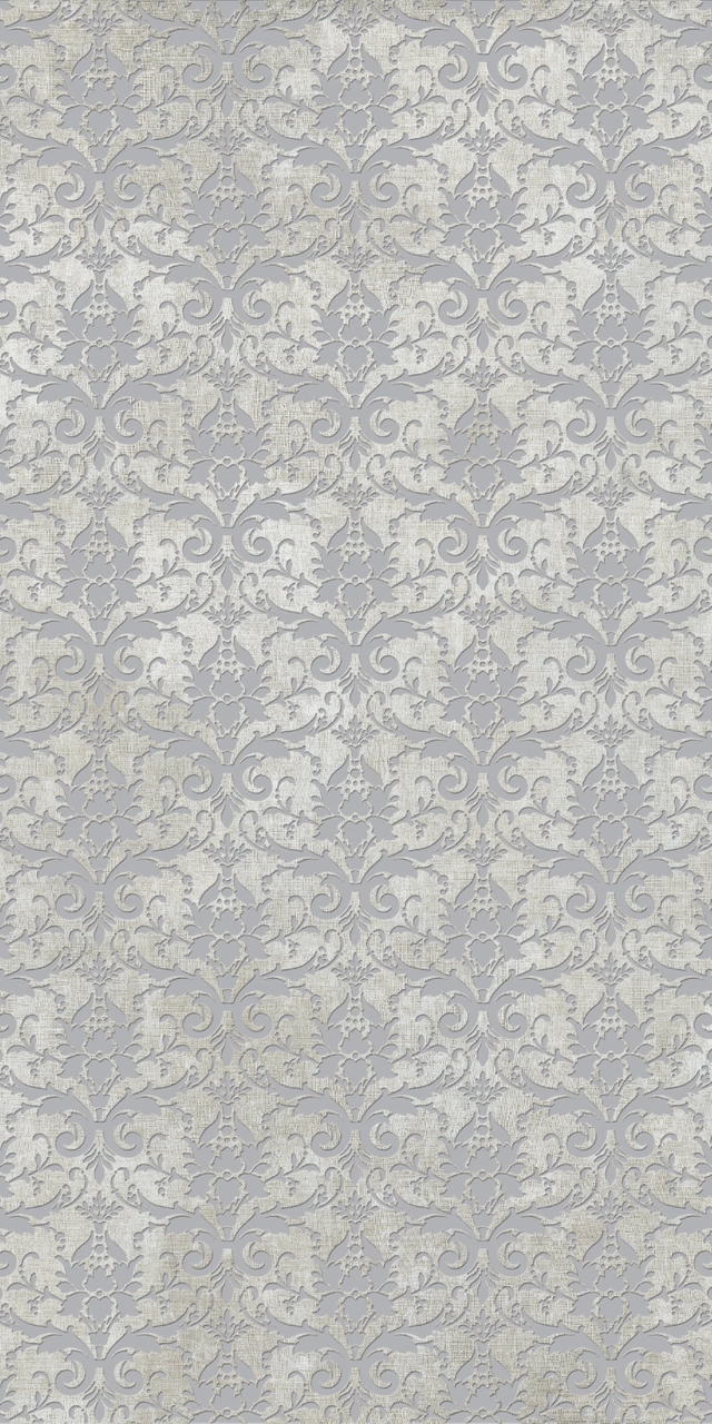 Tesori Decoro Broccato Grigio Argento 120X240 Naturale 752622 | Florim