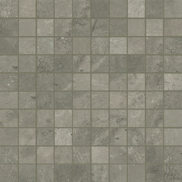 Maps Dark Grey Mosaico_3X3-30X30 Naturale 747467 | Florim