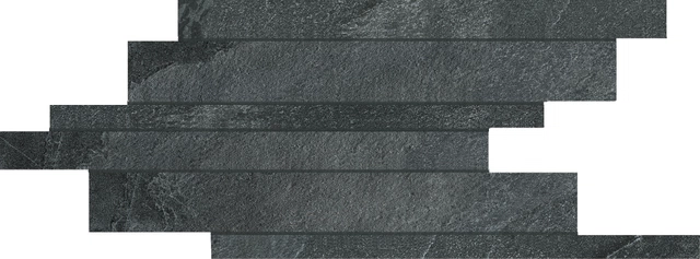 Natural Stone Coal Modulo Listello Sfalsato-21X40 Naturale 753117 | Florim