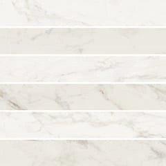 Exalt mosaico 3d_5x30-30x30 magic white - 760971 | Florim