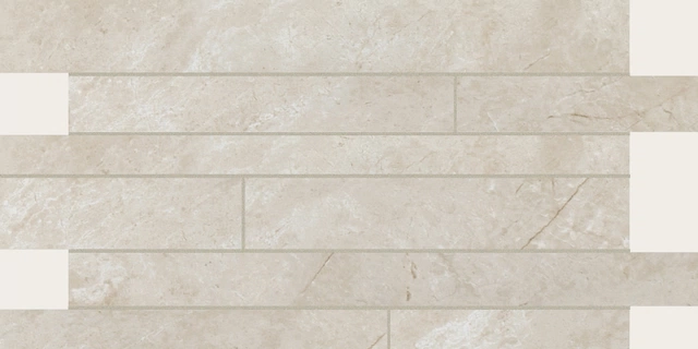 Stones & More 2.0 Stone Marfil Modulo Listello Sfalsato-30X60 Glossy 742286 | Florim