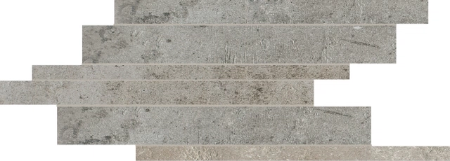 La Roche La Roche Grey Modulo Listello Sfalsato Mix-21X40 Naturale Anticata - Strutturata 742238 | Florim