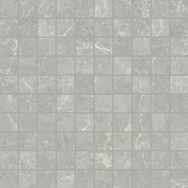 Exalt Silver Light Mosaico_3X3-30X30 Naturale 760955 | Florim