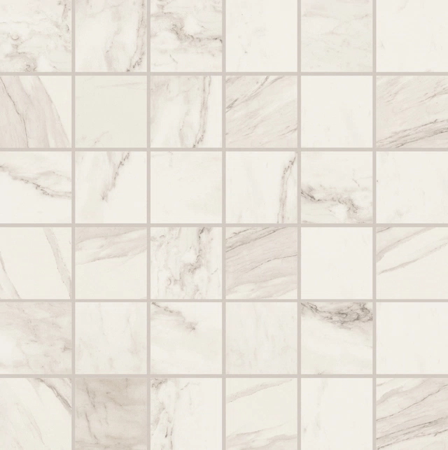 Stones & More 2.0 Stone Calacatta Mosaico_5X5-30X30 Smooth 756682 | Florim