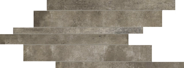 Matières Gris Modulo Listello Sfalsato-21X40 Matte - Strutturata 755938 | Florim