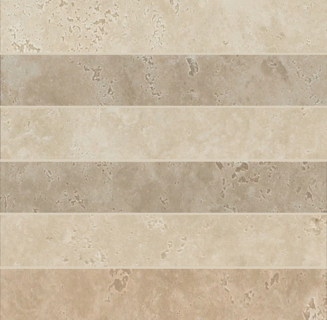 Timeless Marfil Mosaico 3d_5X30-30X30 Naturale 747385 | Florim