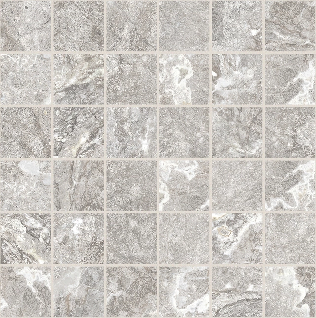 Onyx&More White Porphyry Mosaico_5X5-30X30 Strutturata 767650 | Florim