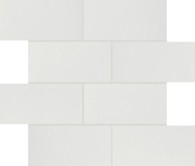 B&W_Marble White Modulo Muretto Sfalsato_7,5X15-30X30 Naturale 751196 | Florim