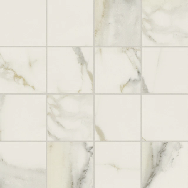 I Classici Calacatta Gold Mosaico_7,5X7,5-30X30 Glossy 750869 | Florim