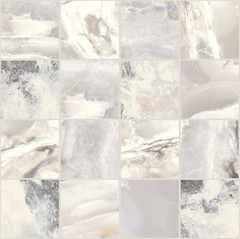 ONYX&MORE WHITE BLEND SATIN 6MM MOS7,5X7,5