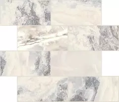 ONYX&MORE WHITE BLEND SATIN 6MM MUR7,5X15