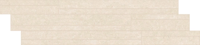 Elemental Stone Cream Sandstone Modulo Listello Sfalsato Mix-15X60 Naturale - Lucida 767028 | Florim