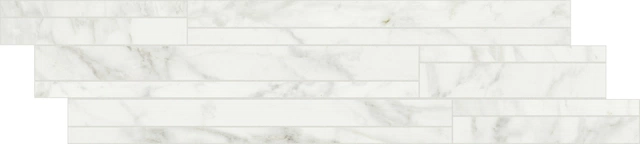 Exalt Magic White Modulo Listello Sfalsato Mix-15X60 Naturale - Lucida 760944 | Florim