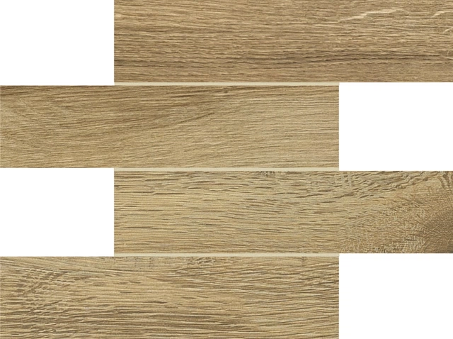 Planches Noisette Modulo Muretto Sfalsato_7,5X30-30X30 Matte 756080 | Florim