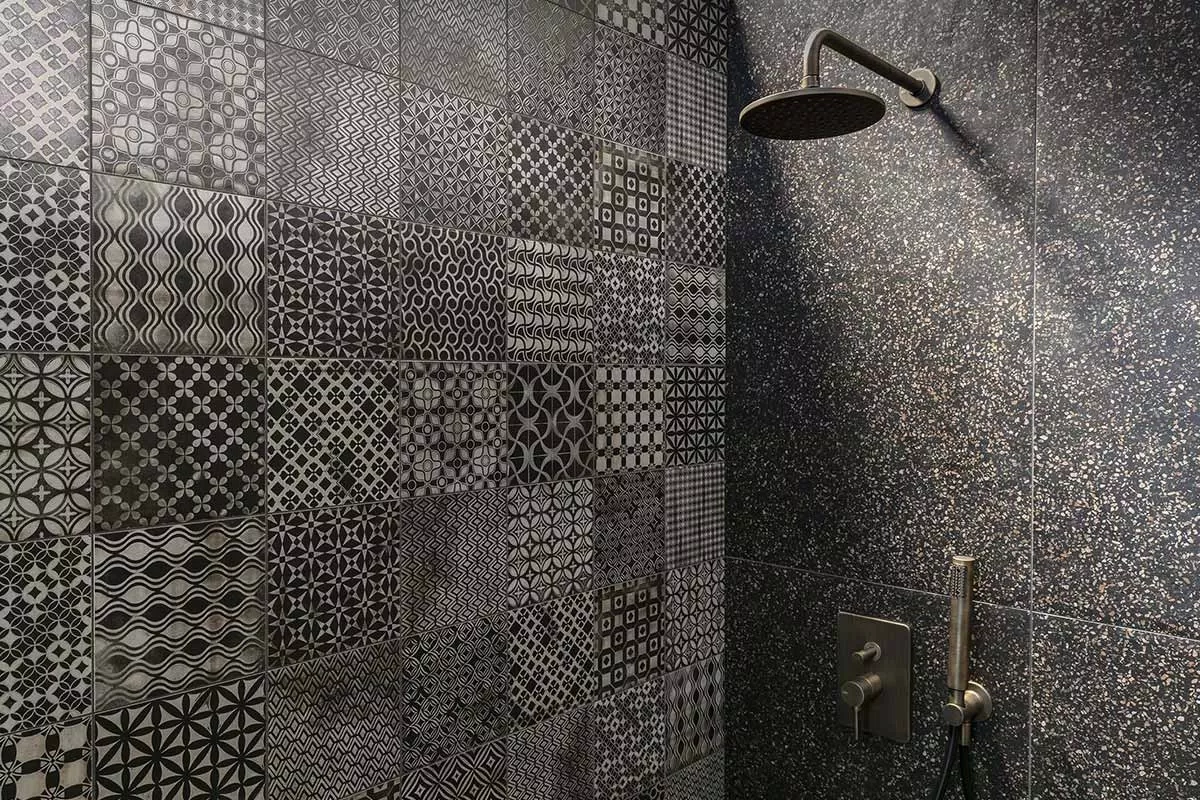 cementine vintage doccia