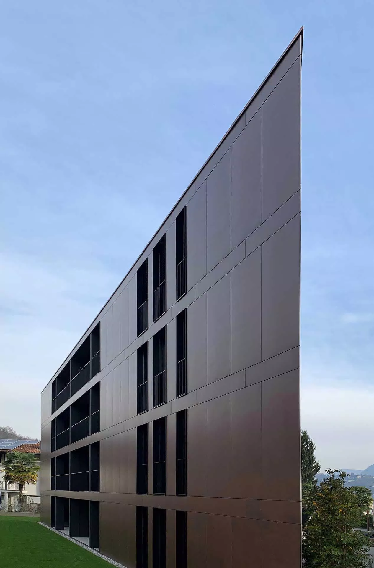 Agno ventilated rainscreen facade