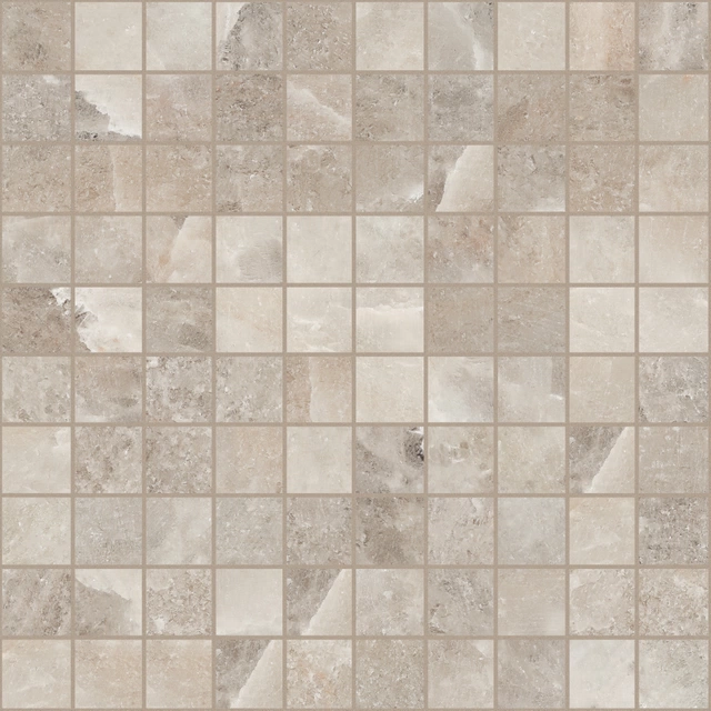 Rock Salt Danish Smoke Mosaico_3X3-30X30 Naturale 766729 | Florim