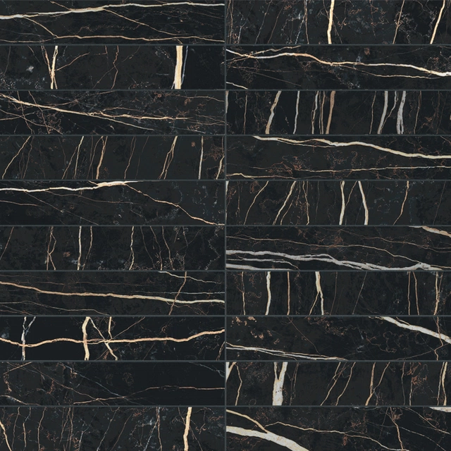 Prexious Thunder Night Mosaico_3X15-30X30 Glossy 756315 | Florim