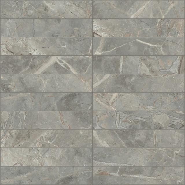 Étoile Étoile Gris Mosaico_3X15-30X30 Glossy 761848 | Florim