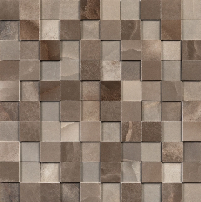 Rêves Rêve Choco Mosaico Mix 3d_3X3-30X30 Mix 770247 | Florim